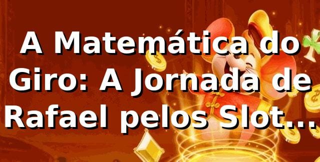 A Matemática do Giro: A Jornada de Rafael pelos Slots na 55cc